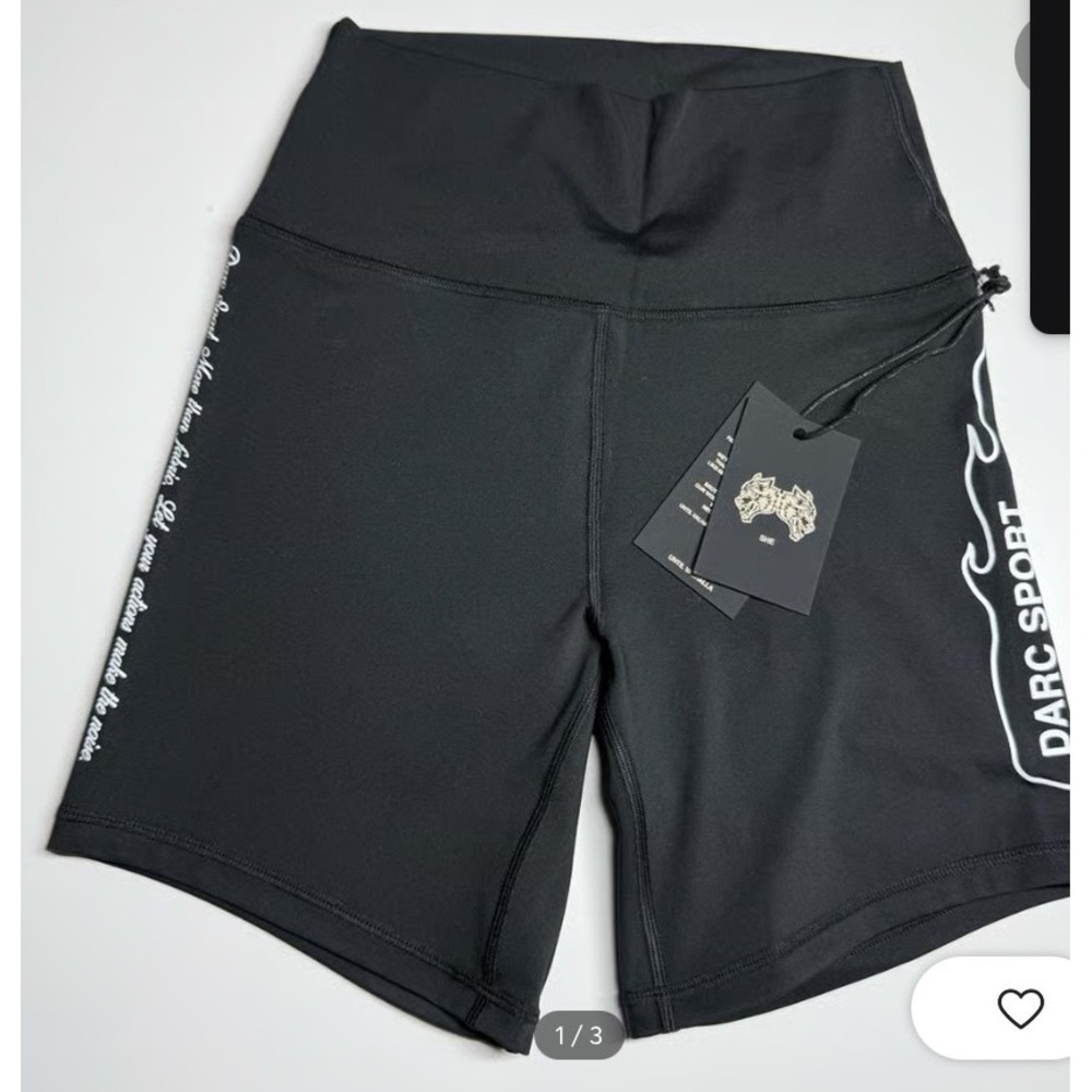 Darc Sport Move Fast Energy Training Shorts Midnight‎ Blue Small New With Tags